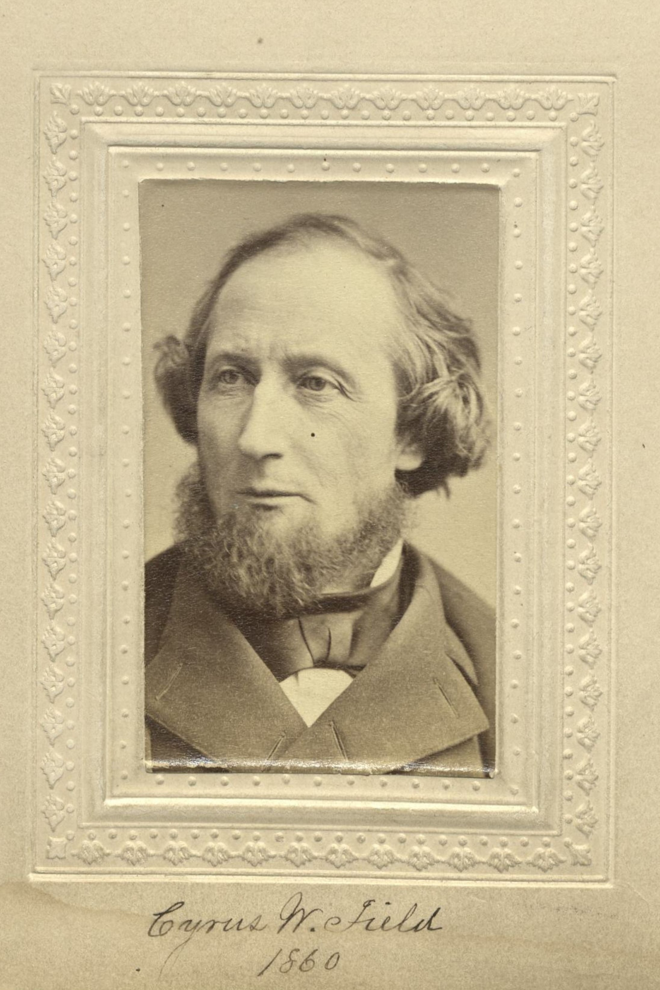 Member portrait of Cyrus W. Field